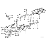 BMW E30 M3 S14 Throttle Bodies genuine with gaskets 46mm