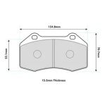  FERODO RACING BRAKE PADS